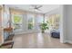 Bright sunroom with multiple windows and tiled floors at 246 Laurel Bay Dr., Murrells Inlet, SC 29576