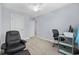 Bedroom with a comfortable office setup at 2728 Mercer Dr. # 2728, Conway, SC 29526