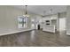 Spacious open concept living space with kitchen and dining area at 2919 Hughes Gasque Rd., Aynor, SC 29511
