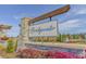 Community entrance sign featuring stone accents and manicured landscaping at 3024 Calusa Dr., Little River, SC 29566
