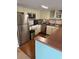 Charming kitchen featuring stainless steel appliances, stylish cabinets and a breakfast bar at 310 N 73Rd Ave. N # 5D, Myrtle Beach, SC 29572