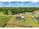 An elevated view of the property highlights the location and rural setting at 3117 Chapel Rd., Loris, SC 29569