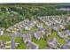 Scenic aerial view of a residential neighborhood surrounded by lush trees at 339 Black Oak Ln. # 201, Murrells Inlet, SC 29576