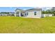 Spacious backyard with a patio, perfect for outdoor entertaining or relaxation at 366 Fennec Loop, Conway, SC 29526