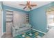 This room has a custom-built Murphy bed, making it a flexible living space at 3907 Club Course Dr., North Myrtle Beach, SC 29582