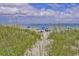 Sandy path to beach, featuring people, umbrellas, and ocean views at 404 75Th Ave N # G, Myrtle Beach, SC 29572