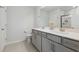 Elegant bathroom with a double sink vanity and a spacious layout, perfect for a modern lifestyle at 4425 Honir Dr., Myrtle Beach, SC 29579