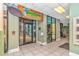 Entrance to a vibrant Town Center, with dining and entertainment options inside at 4800 S Ocean Blvd. # 1402, North Myrtle Beach, SC 29582