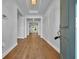 Inviting foyer with gleaming hardwood floors and an open floor plan at 537 Indigo Bay Circle, Myrtle Beach, SC 29579