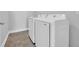 Well-equipped laundry room featuring a washer and dryer, providing convenience and efficiency at 537 Indigo Bay Circle, Myrtle Beach, SC 29579