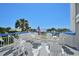 Enjoy ocean views from this beautiful patio at 5511 North Ocean Blvd. # 105, Myrtle Beach, SC 29577