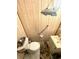 Compact bathroom with a white vanity, toilet, and grab bar at 6001-5117 S Kings Hwy., Myrtle Beach, SC 29575