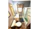 Cozy bathroom with gray walls, shower, and neutral fixtures at 6001-5117 S Kings Hwy., Myrtle Beach, SC 29575