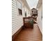 View of the backyard deck of a white house at 6001-5117 S Kings Hwy., Myrtle Beach, SC 29575