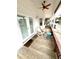 Inviting front porch with rocking chairs and a ceiling fan at 6001-5117 S Kings Hwy., Myrtle Beach, SC 29575