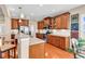 Open kitchen featuring wood cabinets, stainless steel appliances, and granite countertops at 632 Serendipity Circle, Murrells Inlet, SC 29576