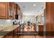 Well-equipped kitchen with ample cabinet space, stainless steel appliances, and a view of the adjacent dining area at 632 Serendipity Circle, Murrells Inlet, SC 29576