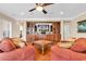 Comfortable living room with a built-in entertainment center, perfect for relaxing and enjoying media at 632 Serendipity Circle, Murrells Inlet, SC 29576