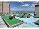 Outdoor mini golf course with varied obstacles and ocean views at 7200 Ocean Blvd. N # 664, Myrtle Beach, SC 29572