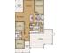 Open-concept floor plan featuring a modern kitchen, owner's suite, and a spacious layout at 807 Big Cedar Dr., Loris, SC 29569