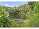 Scenic view of a tranquil pond surrounded by lush greenery and trees at 86 Beaver Pond Loop # 33, Pawleys Island, SC 29585