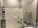 Bright bathroom with tiled shower and updated fixtures at 1000 Ray Costin Way # 114, Murrells Inlet, SC 29576
