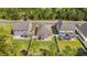 Aerial view of homes featuring well-maintained yards, and neighborhood streets at 1087 Baker Creek Loop, Myrtle Beach, SC 29579