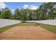 Expansive backyard with a spacious wooden deck and privacy fence, perfect for outdoor activities and relaxation at 1097 Stoney Falls Blvd., Myrtle Beach, SC 29579