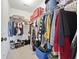 Spacious walk-in closet with ample storage, including shelves, hanging rods, and room for shoes and accessories at 1097 Stoney Falls Blvd., Myrtle Beach, SC 29579