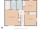 Second floor floorplan features Primary bedroom, bedrooms, baths, and WIC at 1097 Stoney Falls Blvd., Myrtle Beach, SC 29579