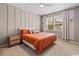 Cozy bedroom featuring a comfortable bed, neutral walls and bright lighting at 112 Rialto Dr., Conway, SC 29526