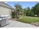 A backyard is perfect for grilling and outdoor entertaining at 127 Willow Bay Dr., Murrells Inlet, SC 29576