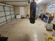 Spacious two car garage with work bench and plenty of storage at 127 Willow Bay Dr., Murrells Inlet, SC 29576