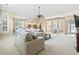 Spacious living room featuring an open floor plan and lots of natural light at 127 Willow Bay Dr., Murrells Inlet, SC 29576