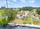 This beautiful home on the water has a pool, and dock, set on a large lot at 128 Causey St., Myrtle Beach, SC 29577