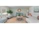 Cozy living room featuring stylish furniture, a jute rug, and tasteful decor at 152 Ashworth Dr., Tabor City, NC 28463
