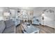 Comfortable living area with stylish decor and an open layout at 1581 S Waccamaw Dr. # 302, Garden City Beach, SC 29576