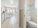 Bathroom with view into the kitchen at 162 Jessica Lakes Dr., Conway, SC 29526