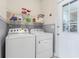 Functional laundry room with a washer and dryer at 162 Jessica Lakes Dr., Conway, SC 29526