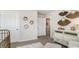 Bedroom with decorative accents, including wall art and a decorative light fixture at 177 Ashworth Dr., Tabor City, NC 28463