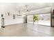 Clean garage with epoxy flooring, door leading to the outside, and plenty of storage space at 1827 Parish Way, Myrtle Beach, SC 29577