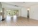 Spacious living room with sliding glass door to the outside and lots of natural light at 1827 Parish Way, Myrtle Beach, SC 29577