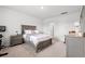 This bedroom offers a comfortable king bed, stylish furniture, and a serene atmosphere at 189 Timber Oaks Dr., Myrtle Beach, SC 29588