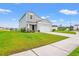 Beautiful home with lush green lawn and landscaping, complimented by a blue sky at 189 Timber Oaks Dr., Myrtle Beach, SC 29588