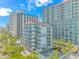 High-rise condo buildings with palms trees and beach access at 200 72Nd Ave. N # 501, Myrtle Beach, SC 29572
