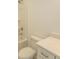 Bathroom showcasing a tub shower combo, toilet, and a modern vanity with a white countertop at 2212 Dykman Circle, Little River, SC 29566