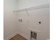 Dedicated laundry room showcasing the washing machine hookups and ample space for laundry tasks at 2212 Dykman Circle, Little River, SC 29566