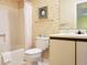 Neutral bathroom with a tub-shower combination and a vanity sink at 223 Maison Dr. # D-16, Myrtle Beach, SC 29572