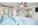 Comfortable main bedroom with bright natural light at 2262 Andover Dr. # E, Surfside Beach, SC 29575