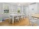 Bright dining area with hardwood floors and natural light at 228 Hopeland St., Pawleys Island, SC 29585